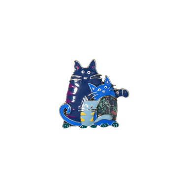 Брошь Shadore, Котики