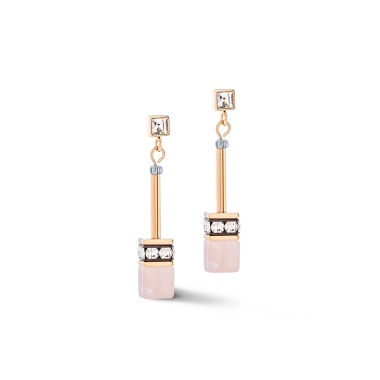 Серьги Coeur de Lion, Rose-Grey, 3035/21-1912 Серьги Coeur de Lion, Rose-Grey, 3035/21-1912