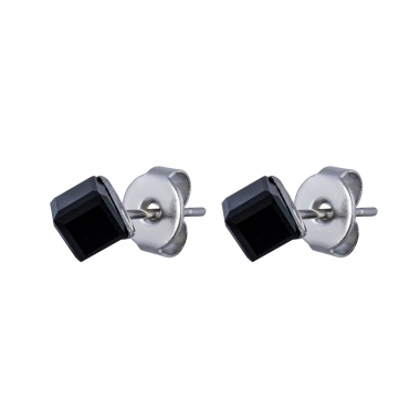 Пусеты Fiore Luna,  Black, SWE2127/1 BL S Пусеты Fiore Luna,  Black, SWE2127/1 BL S