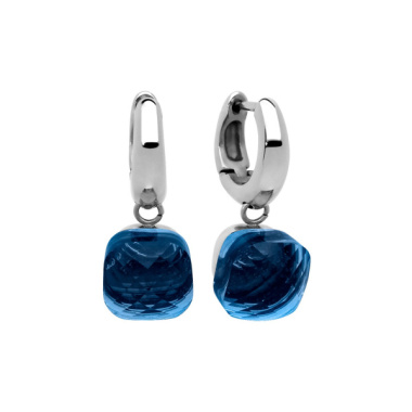 Серьги Qudo, Firenze dark blue 300195 BL/S