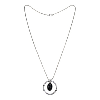 Колье Fiore Luna, BLACK QUARTZ