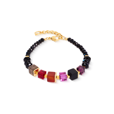 Браслет Coeur de Lion, Red-Purple, 3034/30-0308