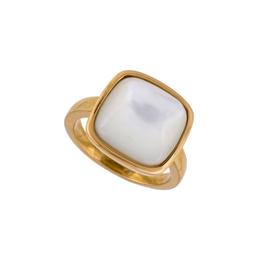 Кольцо Fiore Luna, Куб SHELL WHITE