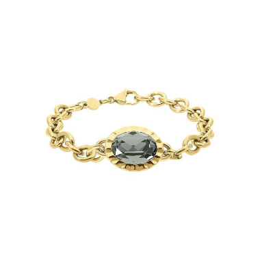 Браслет Qudo, TIVOLA UNICA big (G/P) Black diamond, 189540