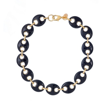 Колье Francesca Bianchi, с эмалью, FB25.2-BS19 черный