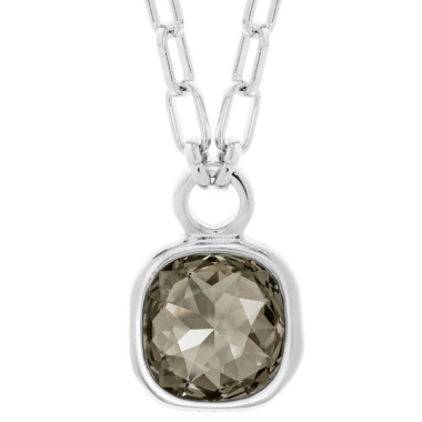 Колье VIDDA, Magna, с кристаллом Swarovski, VD25.2-02296 оливковый