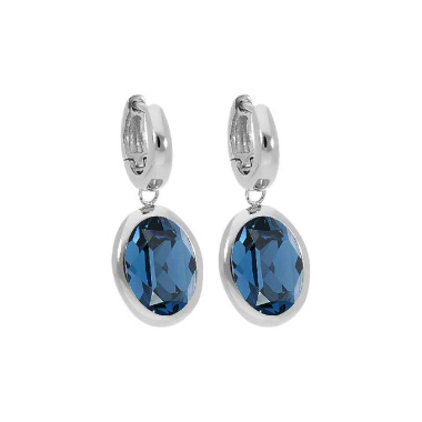 Серьги Qudo, Creole TIVOLA small S montana, 310512 BL/S