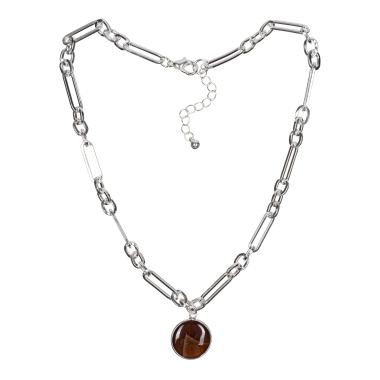 Колье Fiore Luna, COFFE AGATE