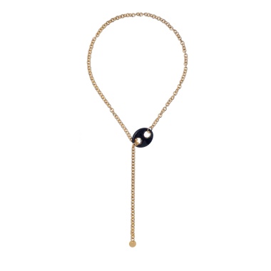 Колье Francesca Bianchi, с эмалью, FB25.2-15T черный