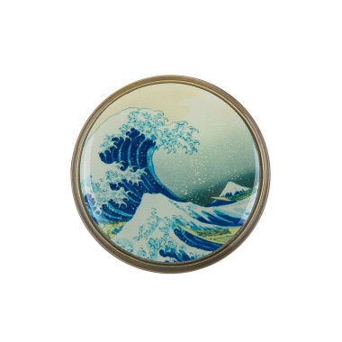 Брошь Clara Bijoux,  «Большая волна в Канагаве» F78471-OLAS