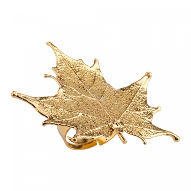 Кольцо Ester Bijoux, Филигранный Канадский Клён LF40R-G BR