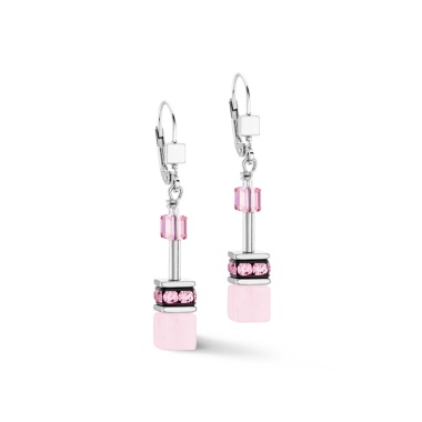 Серьги Coeur de Lion, Rose, 4017/20-1900 Серьги Coeur de Lion, Rose, 4017/20-1900