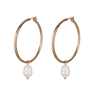 Серьги Fiore Luna, White Pearle Ring, LE6089 G Серьги Fiore Luna, White Pearle Ring, LE6089 G