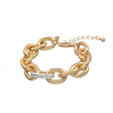 Браслет Dansk Copenhagen, Tula, с овальной вставкой серебристого цвета, DNSK25.2-7C2407023 золотистый