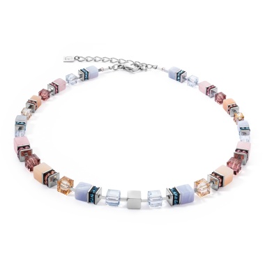 Колье Coeur de Lion, Light blue-Beige, 3039/10-0738 Колье Coeur de Lion, Light blue-Beige, 3039/10-0738