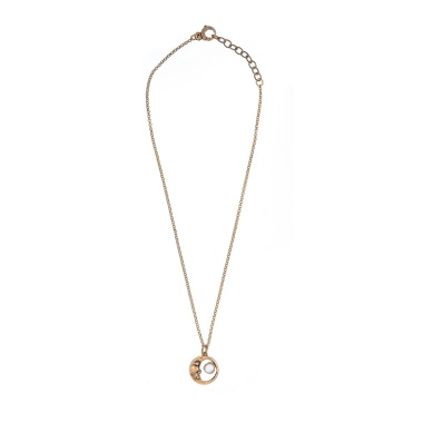 Колье Alcozer&J, с жемчугом, AL2406-C5462C золотистый