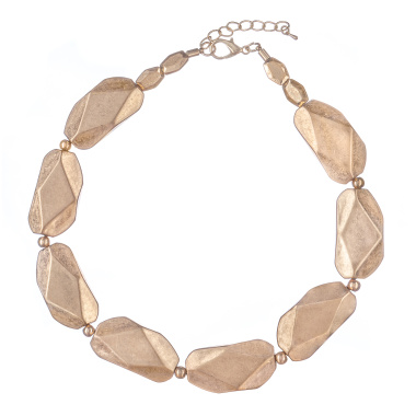 Колье Moon Paris, Lorian, с объемными вставками, ML-24.03-014 золотистый