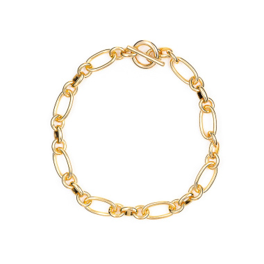 Колье Moon Paris, Ringo, с овальными звеньями, MR-22.03-080 золотистый