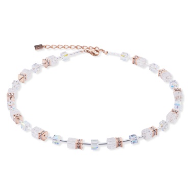 Колье Coeur de Lion, White-Rose Gold, 3018/10-1425 Колье Coeur de Lion, White-Rose Gold, 3018/10-1425