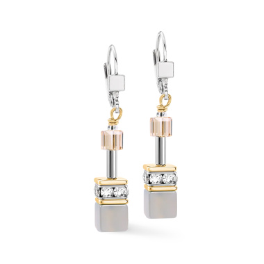 Серьги Coeur de Lion Grey-Gold, 4017/20-1216