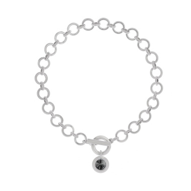 Колье VIDDA, Sweet, с кристаллом Swarovski, VD24.1-01852 серый, 50см