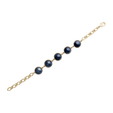 Классический браслет Possebon, Pearl Sodalite