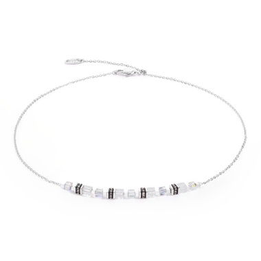 Колье Coeur de Lion, White-Silver, 5076/10-1417 Колье Coeur de Lion, White-Silver, 5076/10-1417