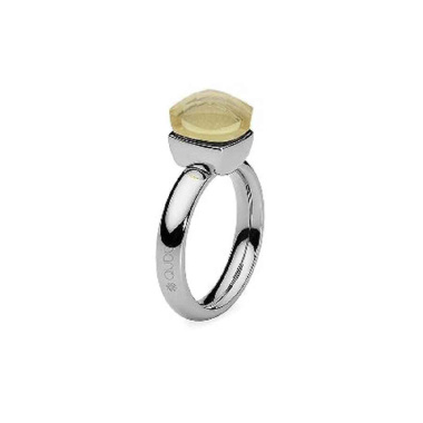 Кольцо Qudo, Firenze Powder Yellow 16 мм 611890 BR/S