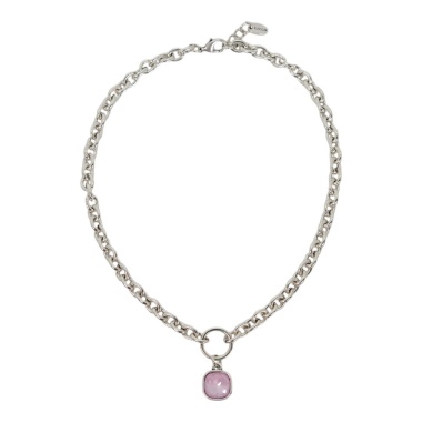 Колье Tucco, Claire, с кристаллом, TC-TMC180-P розовый