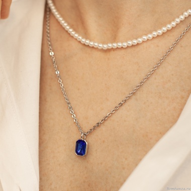 Колье Fiore Luna, SAPPHIRE, BCN08992-06