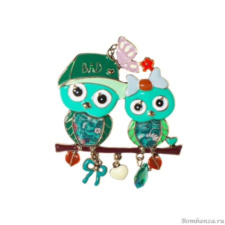 Брошь Shadore, Совы