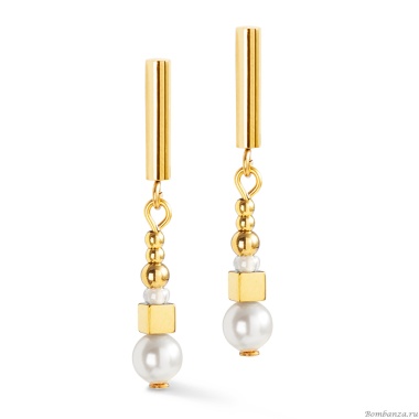 Серьги Coeur de Lion,  White-Gold, 4312/21-1416 Серьги Coeur de Lion,  White-Gold, 4312/21-1416