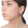 Серьги Qudo, Firenze tanzanite 300119 V/RG