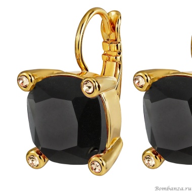 Серьги Dyrberg Kern, TANA SG BLACK, 450114 Серьги Dyrberg Kern, TANA SG BLACK, 450114