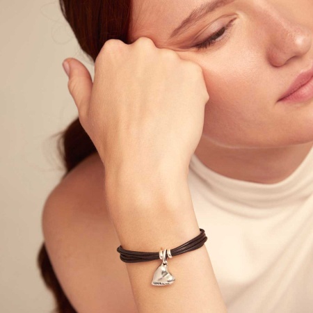 Браслет UNOde50 Pretty Love с серебром PUL2403MARMTL0M Браслет UNOde50 Pretty Love с серебром PUL2403MARMTL0M