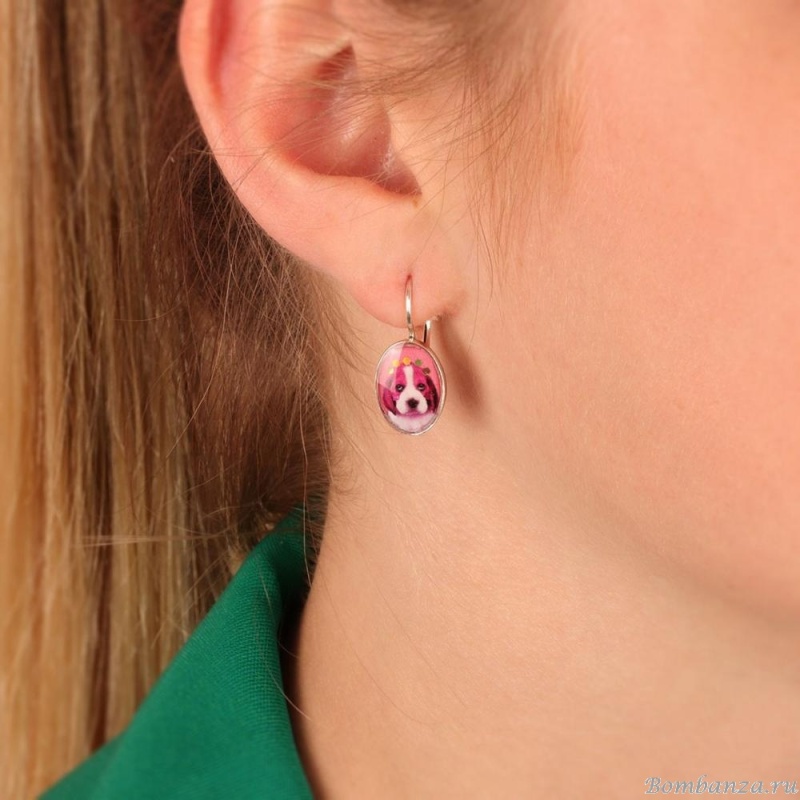 Серьги TARATATA, Tootoo, асимметричные, со смолой и блестками, TT-W23-10770-10M серебристый Серьги TARATATA, Tootoo, асимметричные, со смолой и блестками, TT-W23-10770-10M серебристый