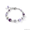 Браслет Coeur de Lion,  Amethyst Swarovski 4996/30-0824