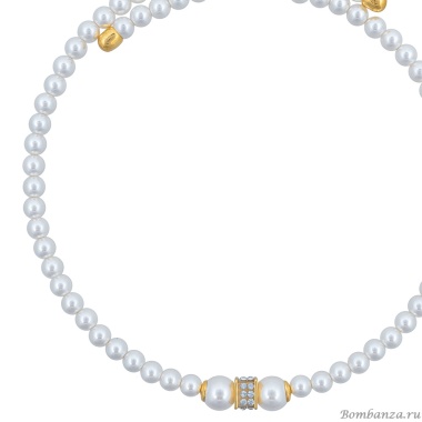 Колье Fiore Luna, Cube Crystal, B2409PE-N01.2 BW/G