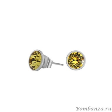 Пусеты Fiore Luna, Light Topaz Пусеты Fiore Luna, Light Topaz