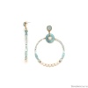 Серьги Nature Bijoux, Honolulu, с амазонитом и жемчугом, NB24.1-12-79300 голубой Серьги Nature Bijoux, Honolulu, с амазонитом и жемчугом, NB24.1-12-79300 голубой