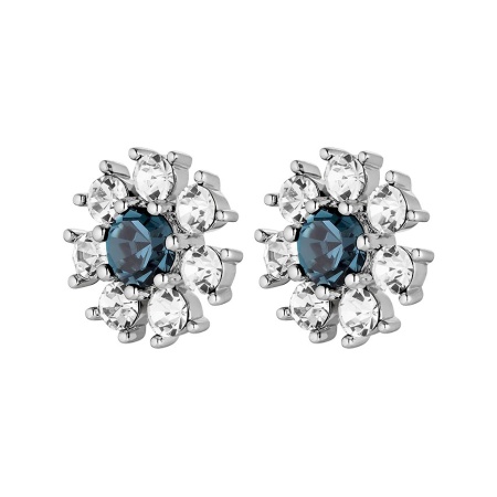 Серьги Dyrberg Kern, AUDE SS ROYAL BLUE / CRYSTAL, 430041