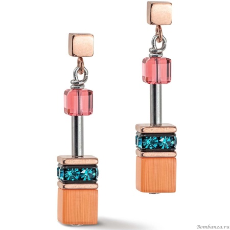 Пусеты Coeur de Lion, Multicolor Expressive 2838/21-1582. Германия