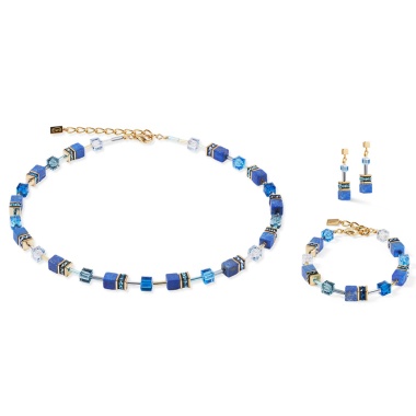 Комплект Coeur de Lion, Blue, 4905/40-0700 из трех предметов Комплект Coeur de Lion, Blue, 4905/40-0700 из трех предметов. Германия