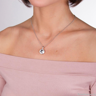 Колье Moon Paris, Ringo, с кристаллом, MR-22.03-061 хрустальный