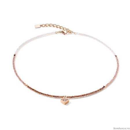 Колье Coeur de Lion,  Golden Shadow - Rosegold 6006/10-1037. Германия