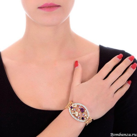 Браслет Boccadamo, XBR180D BR/G/V Браслет Boccadamo, XBR180D BR/G/V, Италия