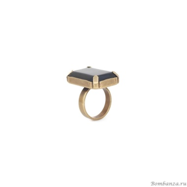 Кольцо Nature Bijoux, Salamandra, разъемное, с рогом, NB25.1-19-25741 черный