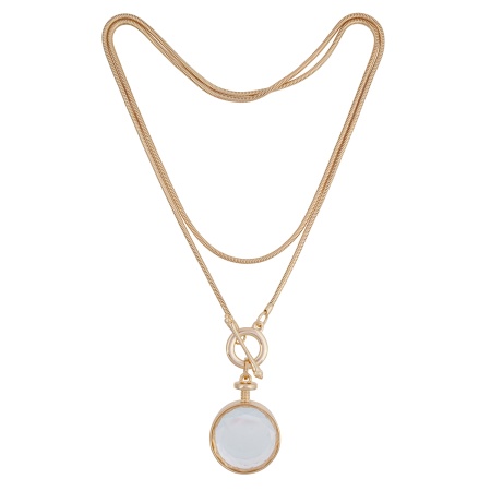 Колье Fiore Luna, Crystal Drop, LN5106 RG
