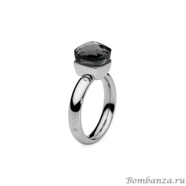 Кольцо Qudo, Firenze smoke 16.5 мм 611040 BW/S Кольцо Qudo, Firenze smoke 16.5 мм 611040 BW/S