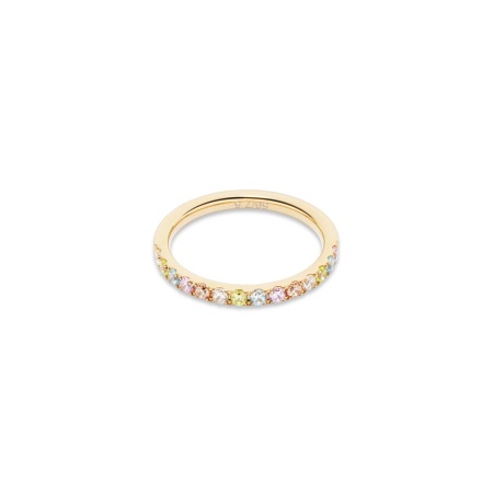 Кольцо Coeur de Lion, Multicolour Pastel Gold, 0146/40-1590 60